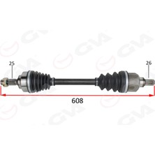 Komple Aks Sol On Psa 307 3A/C 1.6 A-T 00-07 10