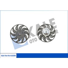 Fan Motoru Pervaneli Volkswagen Transporter Iv 360W-280MM 12