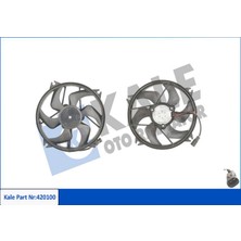 Fan Motoru Pervane Citroen C4 I-Ii-Ds4 Peugeot P307-P307 CC-P307 Sw 200W-385MM 10