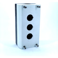 Eaton M22-I3 Buton Kutusu, 3’lü, Gri/siyah