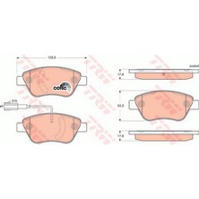Ön Balata Doblo 1.3 06 Fiorino-G.punto-Bipper-Corsa-Nemo 1.3 06 Linea 1.3 07 Fişli 10