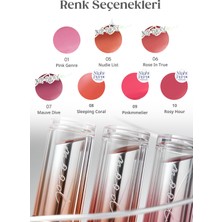 Peripera Yoğun Nemlendirme Sunan Vegan Dudak Balmı PERIPERA Ink Mood Glowy Balm (7 Mauve Dive) (Hip Gray)