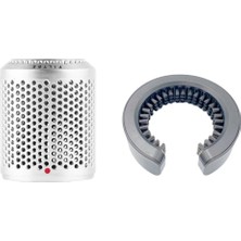 Seraphic 1 Dış Filtre Kapağı Dyson HD01 HD03 HD08 Saç Kurutma Makinesi Toz Geçirmez Süzgeç Filtre Net Parça Temizleyici Aksesuarları B (Yurt Dışından)