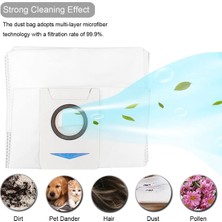 Seraphic 1 Ecovacs Deebot X1 Omnı /T10 Turbo Robot Süpürge Filtre Yan Fırça Temizleme Bezi Yedek Parça Toz Torbası (Yurt Dışından)
