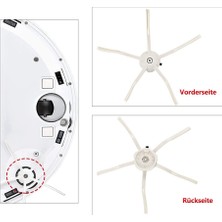 Seraphic 1 Yedek Parçalar Ana Fırça Yan Fırça Hepa Filtre Roborock S7 T7S Robotlar Elektrikli Süpürge Aksesuarları Için Uyumlu (Yurt Dışından)