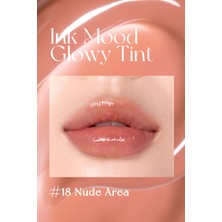 Peripera Kalıcı, Pigmentli, Parlak Bitişli Tint PERIPERA Ink Mood Glowy Tint 18 Nude Area (Honey K-Ookie)