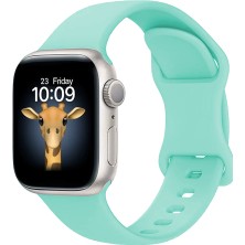 ZORE Watch 7 41MM Uyumlu KRD-131 Silikon Kordon Strap Kayış-Açık YEŞIL-8680436827949-MLTD112985