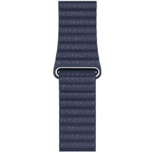 ZORE Watch Ultra 49MM Kordon Uyumlu Krd-09 Deri Lop Strap Kayış - GOLD-8680436569481-MLTD79265