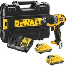 Dewalt DCD701D2 12 V Çift Akülü Vidalama Makinesi (STD.966000800)