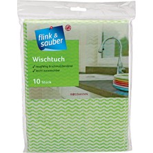 Flink & Sauber Genel Temizlik Bezi 38 x 50 cm 10'lu
