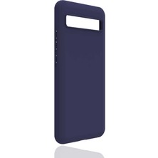 Tcl 10 Plus Kılıf Zore Biye SILIKON-LACIVERT-8682314089524-MLTD47346