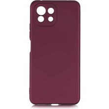 Xiaomi Mi 11 Lite Kılıf Zore Premier Silikon KAPAK-MÜRDÜM-8682314113618-MLTD53835