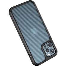 Apple iPhone 12 Pro Max Kılıf Zore Inoks KAPAK-SIYAH-8682314105897-MLTD51531