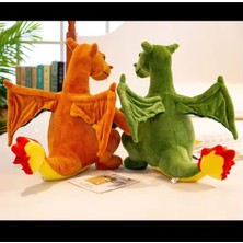 NB Market Pokemon Charizard Peluş Oyuncak 25CM Charizard Pokemon Peluş Figür Ejderha Ejder