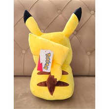 NB Market Pokemon Pikachu Peluş Oyuncak 40CM Poketopu Tutan Pikachu Büyük Boy Hediyelik Peluş