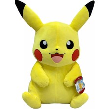 Takara Tomy Çilek Pikachu Peluş Oyuncak Pokemon Peluş Oyuncak Büyük Boy Uyku Arkadaşı Pikachu 40CM Büyük Boy