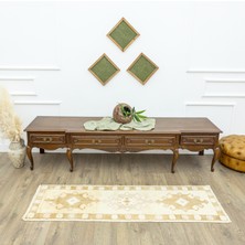Soho Antiq Simenit Natural Renkli Yün Yolluk 57 x 182  cm