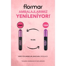 Hero Volume&Curl Kum Saati Fırçalı Kıvrım ve Hacim Veren Maskara (000) 8682536022804
