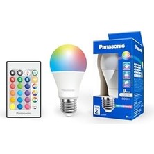 E27 LED Smart Uzaktan Kumandalı Lamba 9W Rgb