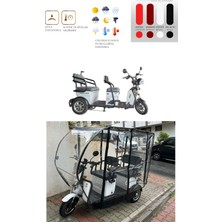 Motor Tente Market Japon Tiger 3 - Üç Tekerli Araç Brandası- Siyah