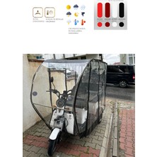 Motor Tente Market Japon Tiger 3 - Üç Tekerli Araç Brandası- Siyah