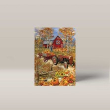 Purple Uk Design Üçlü Defter Sonbahar