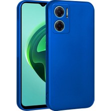 Xiaomi Redmi Note 11E Kılıf Zore Premier Silikon Kapak-Saks MAVI-8680436655672-MLTD85842