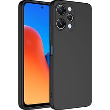 Xiaomi Redmi 12 Kılıf Zore Mara Laaakan KAPAK-SIYAH-8680436721094-MLTD93725