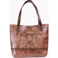 Dery Craft Tote Deri Çanta Küçük