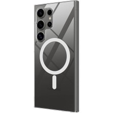 Galaxy S24 Ultra Kılıf Kamera Korumalı Magsafe Sert Pc Zore Porto KAPAK-RENKSIZ-8680436770597-MLTD10
