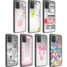 Galaxy A71 Kılıf Aynalı Desenli Kamera Korumalı Parlak Zore Mirror KAPAK-SEYAHAT-8680436685853-MLTD8