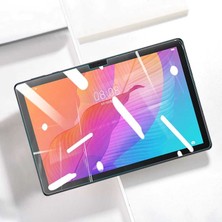Huawei Matepad T10 Uyumlu Zore Tablet Temperli Cam Ekran KORUYUCU-RENKSIZ-8682314070683-MLTD45788