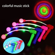 Wanglm 1 Adet Rastgele 1 Adet Çocuk Müzik Renkli Parlayan Sopa Eğlenceli Fırlatma Bükülebilir Sopa Işıklı Oyuncaklar Yetişkinler Için Çocuklar Açık Karanlık Spor Aydınlık Oyuncak (Yurt Dışından)