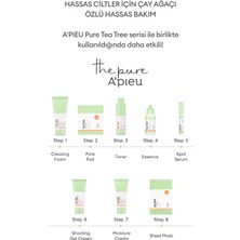 MISSHA Yağlanma ve Akneye Eğilimli Ciltlere Nem Veren Yaprak Maske A'PIEU The Pure Tea Tree Sheet Mask