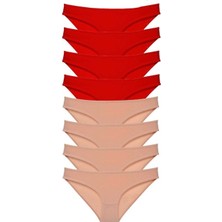 Mbb E-Ticaret 8 Adet Süper Eko Set Likralı Kadın Slip Külot