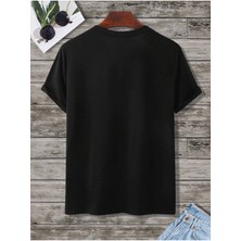 Woodroffe Unisex Palmiye Baskılı Oversize T-Shirt Salaş Boyfirend
