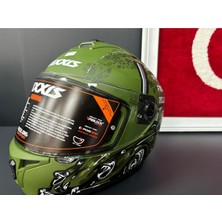 Draken S Iron Peace C6 Mat Yeşil Haki Fuul Face