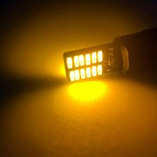 Erlight T10 Dipsiz W5W Canbus 24 Ledli Turuncu Park Plaka Ampulü (2ADET)