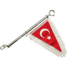 Flama Bayrak Beyaz 35CM