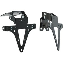 Universal Katlanır Plakalık Siyah Kalın Sac