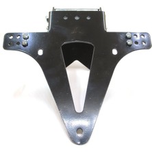 Üniversal Katlanabilir Plakalık Demir Siyah