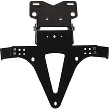 Motosiklet Katlanır Plakalık Sinyal Bağlantılı Siyah Pnr