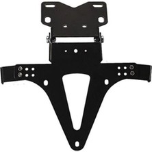 Motosiklet Katlanır Plakalık Sinyal Bağlantılı Siyah