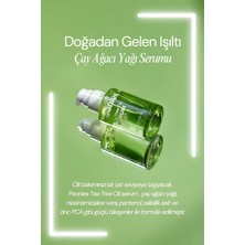 Peonies Tea Tree Oil Serum | Çay Ağacı Yağı, Niasinamid, Aloe Vera, Pantenol, Salisilik Asit Ve Zinc Pca