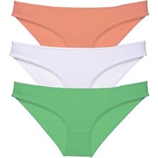 Mbb E-Ticaret 3 Adet Süper Eko Set Likralı Kadın Slip Külot 544