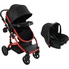 Mamma Grande 6 In 1 Yeni Nesil Mama Tablalı Çift Yönlü Amortisörlü Travel Sistem Bebek Arabası