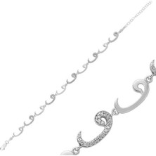 Caseras Gümüş Kadın Vav Bileklik CSR2181538