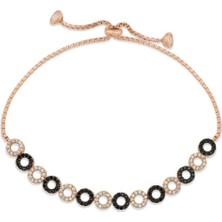 Gümüş Rose Halka Asansör Bileklik CSR2182882
