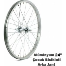 24" Alüminyum Çocuk Bisikleti Hazır Arka Jantı