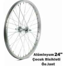 24" Alüminyum Çocuk Bisikleti Hazır Ön Jantı
